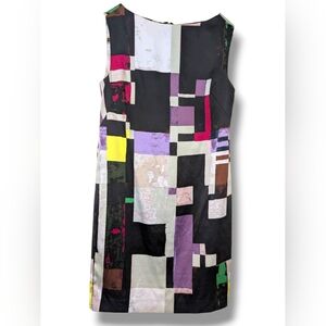 RACHEL Rachel Roy Color Block Midi Dress
